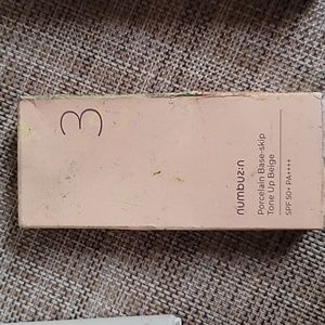3 numbuz:n, Porcelain base skip tone up beige.NIB
